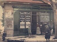 Avenue de la Gare, angle rue Courteline