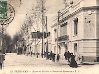 Avenue de la Gare, Chambre de Commerce (angle rue Franklin)