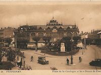 Aux Dames de France et place Catalogne