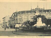 Place de Catalogne, monument Jaurès et Dames de France