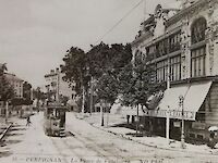 Aux Dames de France et tram