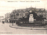 Place de Catalogne, monument Jaurès