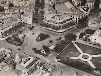 Vue aérienne Place de Catalogne